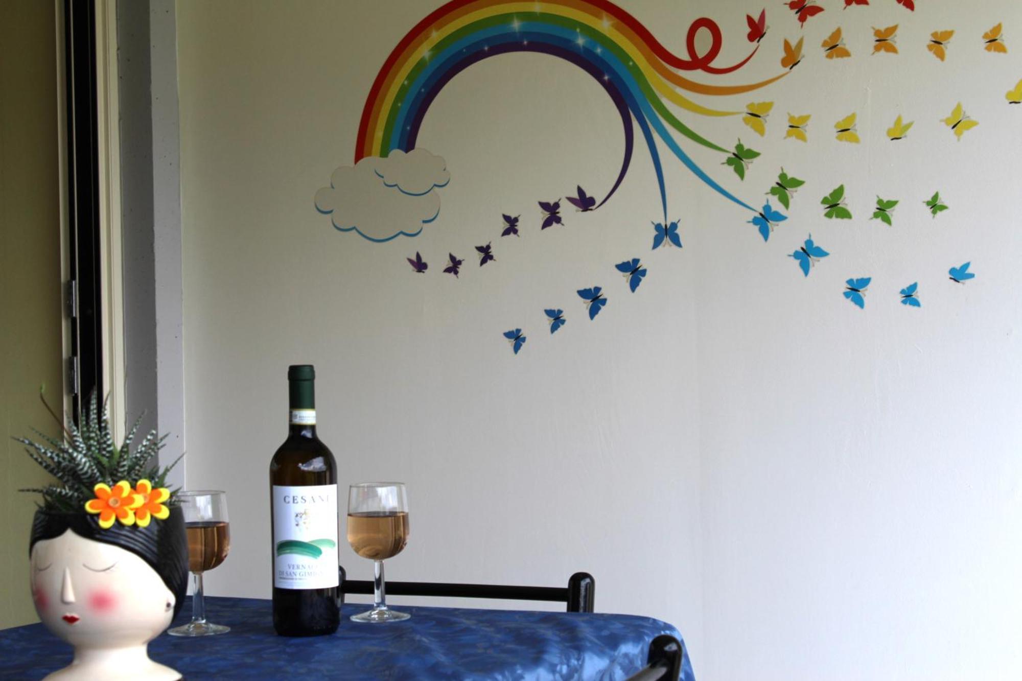 Casa Arcobaleno On Via Francigena Apartment Гамбаси Терме Екстериор снимка